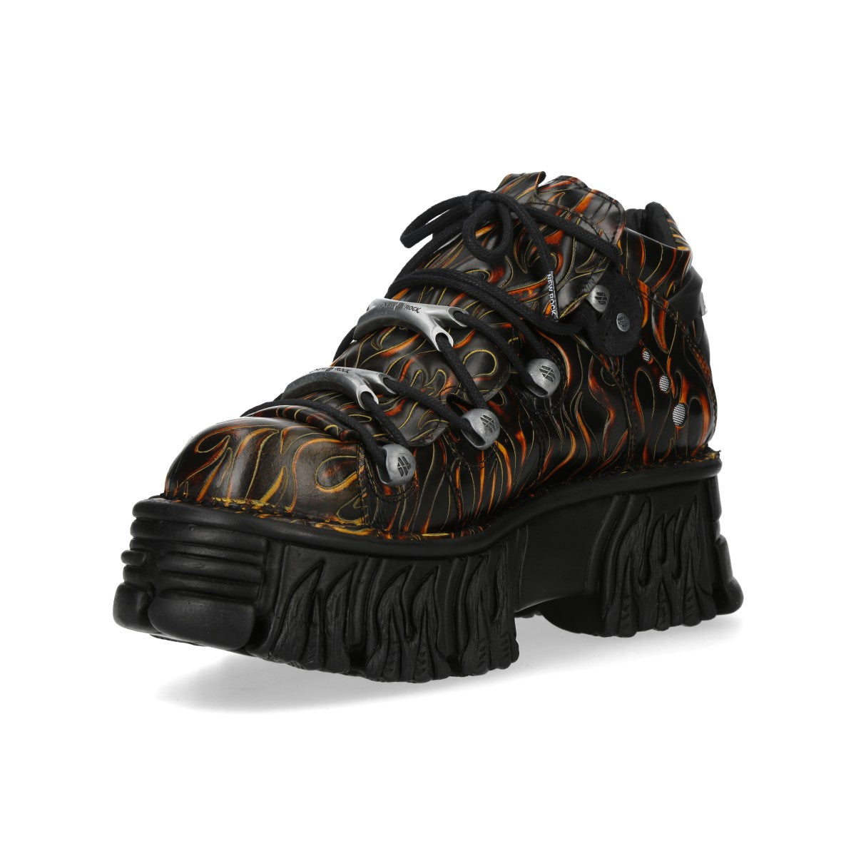 New Rock - Metallic Ankle Boot M-106N-C94