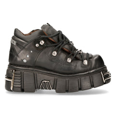 New Rock - Metallic Ankle Boot M-106N-S16