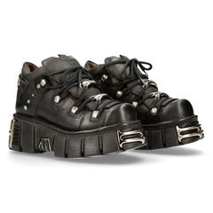 New Rock - Metallic Ankle Boot M-106N-S16