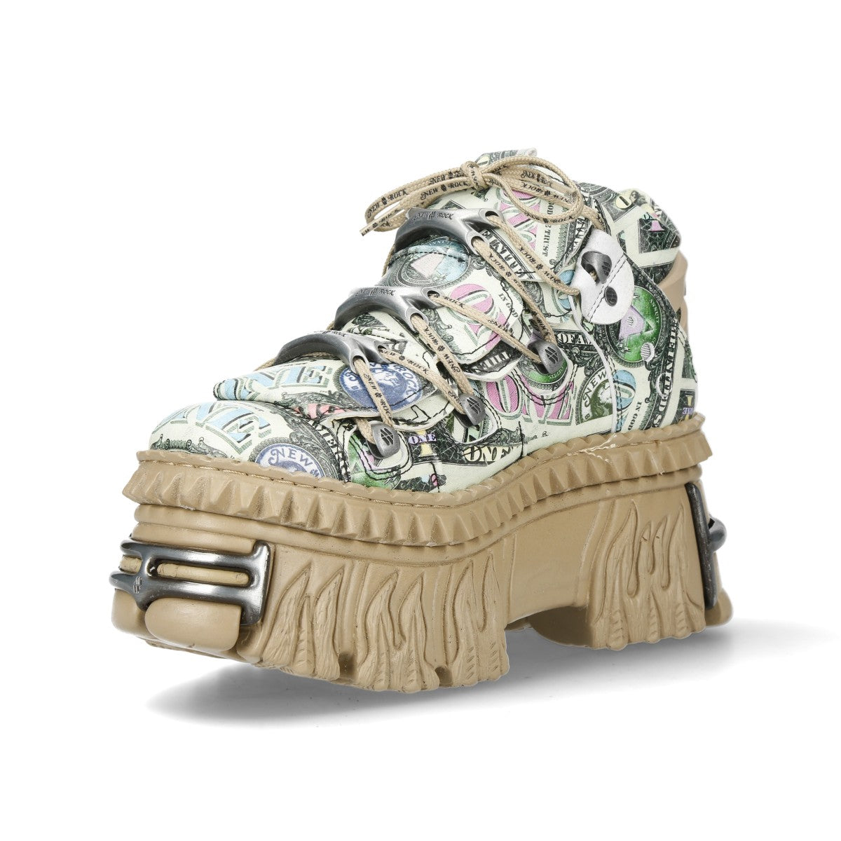 New Rock - Metallic Ankle Boot M-106WALL-C49