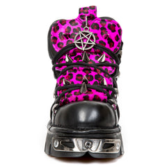 New Rock - Metallic Ankle Boot M-110-C3