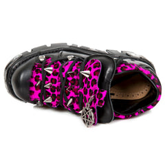 New Rock - Metallic Ankle Boot M-110-C3