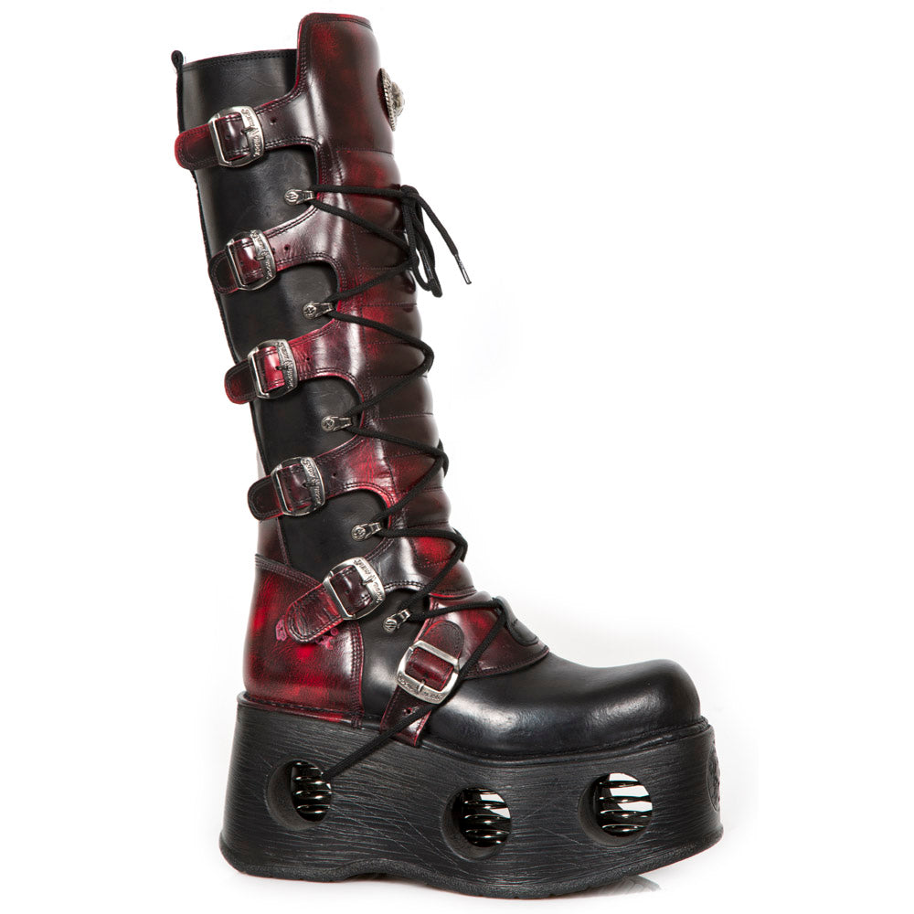 New Rock - Metallic Ankle Boot M-272-C24