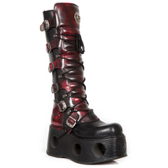 New Rock - Metallic Ankle Boot M-272-C24