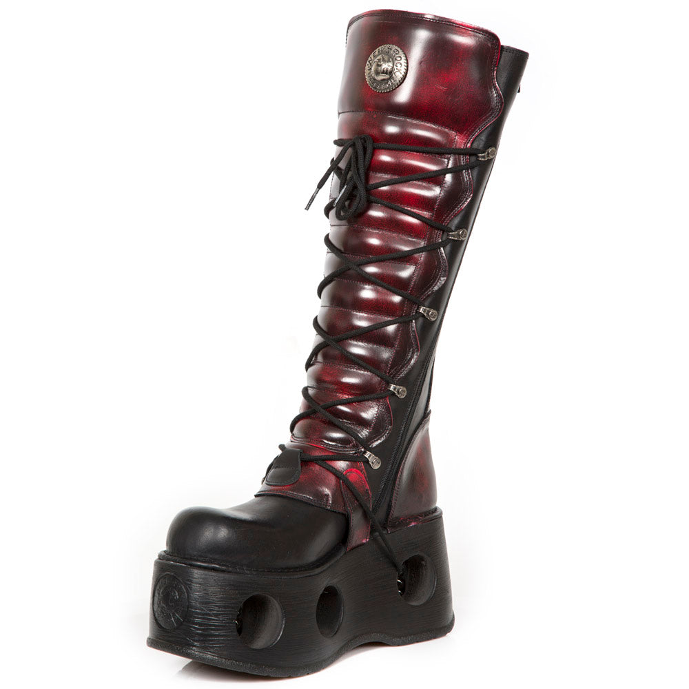 New Rock - Metallic Ankle Boot M-272-C24