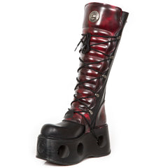 New Rock - Metallic Ankle Boot M-272-C24