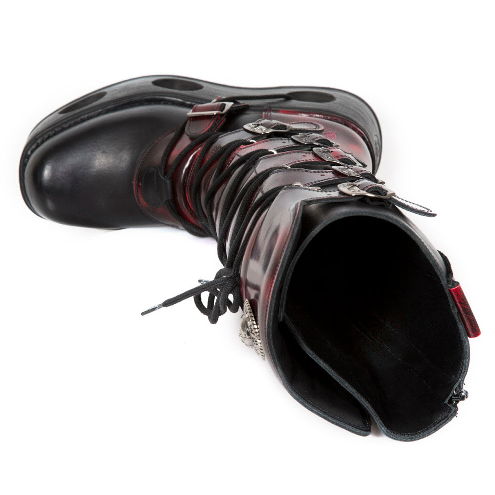 New Rock - Metallic Ankle Boot M-272-C24