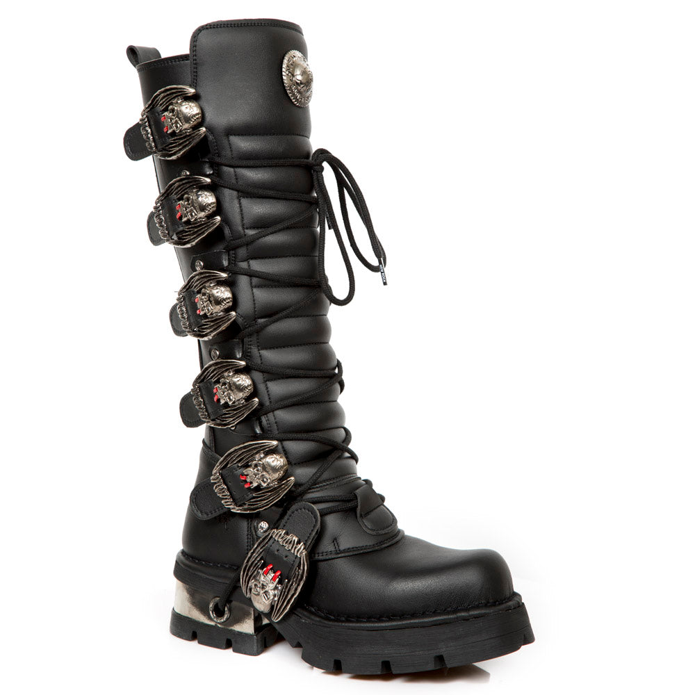 New Rock - Metallic Ankle Boot M-272-C4