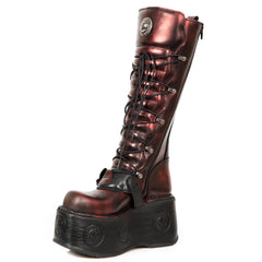New Rock - Metallic Ankle Boot M-272-CZ03