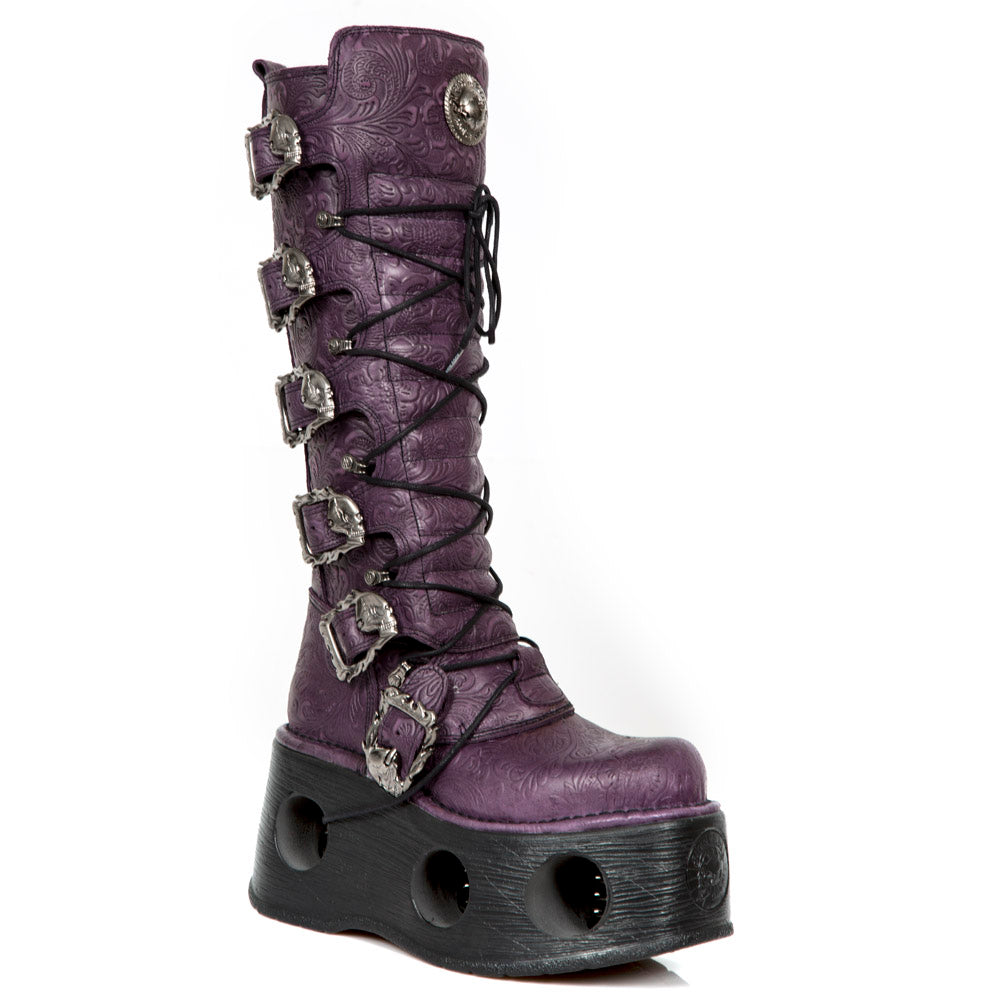 New Rock - Metallic Ankle Boot M-272-CZ17