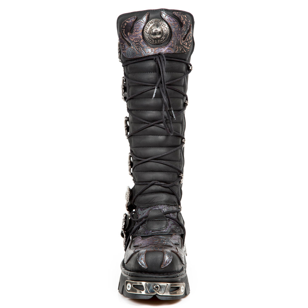 New Rock - Metallic Ankle Boot M-272-CZ18