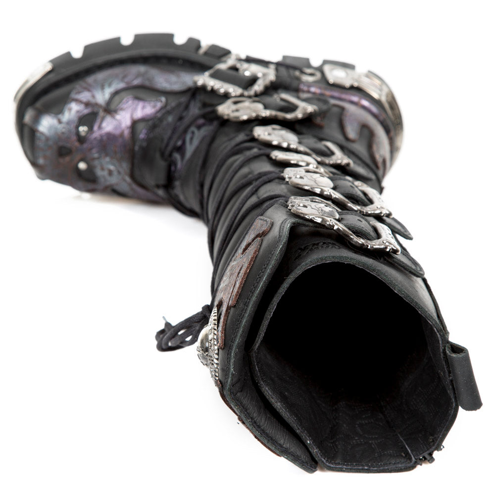 New Rock - Metallic Ankle Boot M-272-CZ18