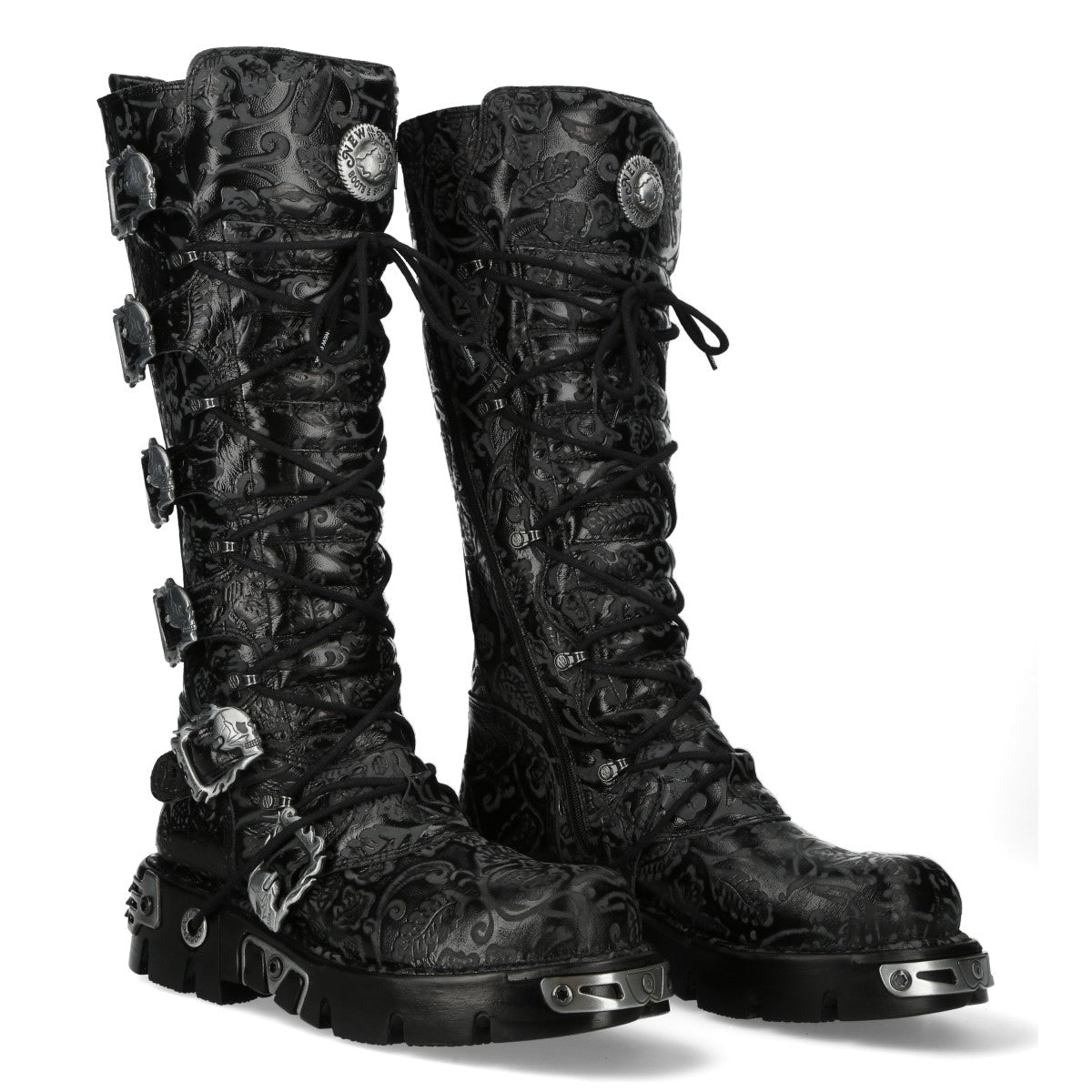New Rock - Metallic Ankle Boot M-272-CZ19