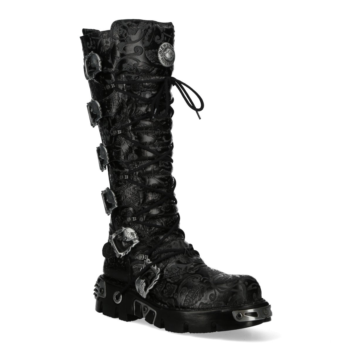 New Rock - Metallic Ankle Boot M-272-CZ19