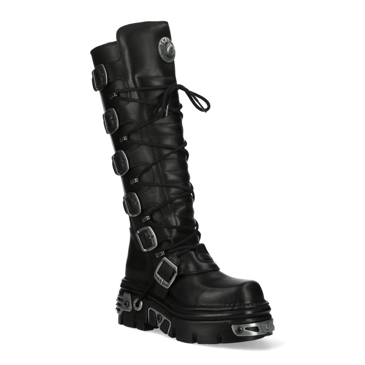 New Rock - Metallic Ankle Boot M-272-S1