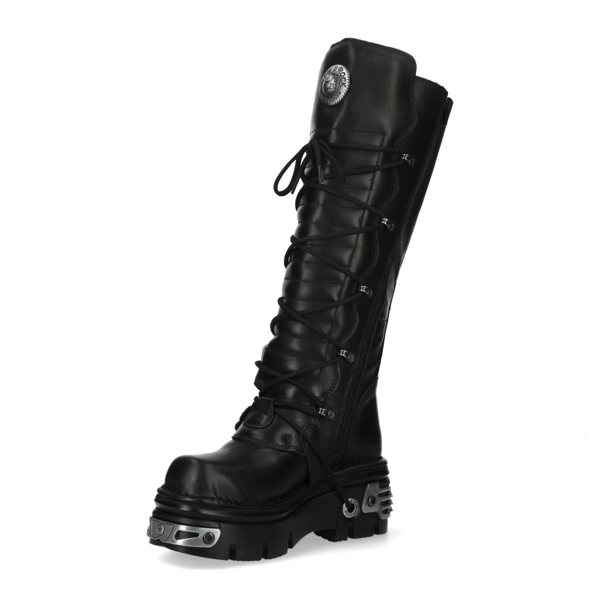 New Rock - Metallic Ankle Boot M-272-S1
