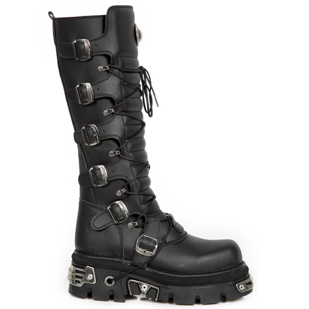 New Rock - Metallic Ankle Boot M-272-VC1