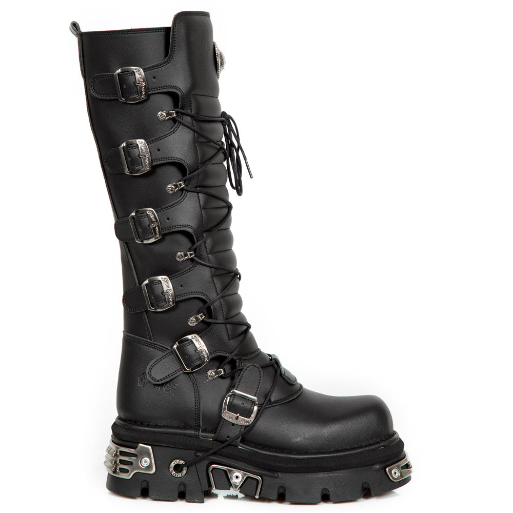 New Rock - Metallic Ankle Boot M-272-VC1