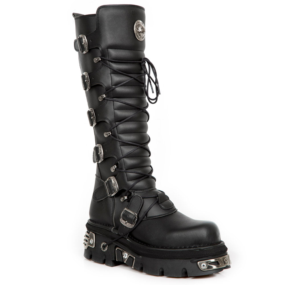 New Rock - Metallic Ankle Boot M-272-VC1