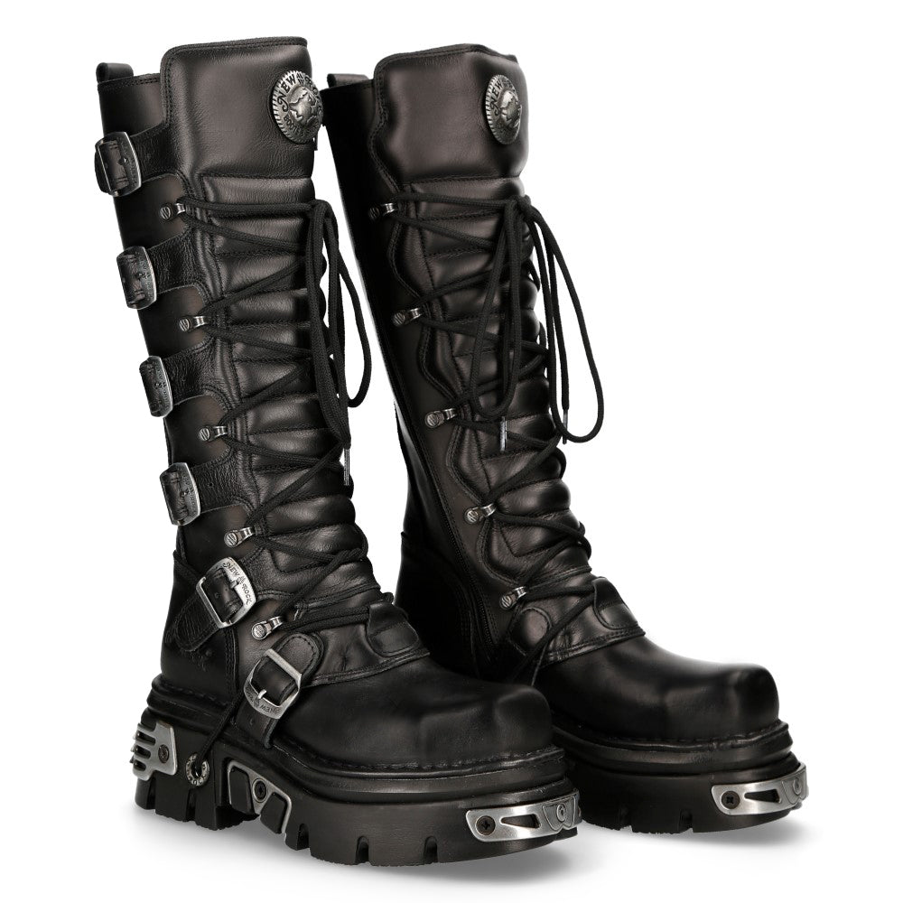 New Rock - Metallic Ankle Boot M-272MT-S1