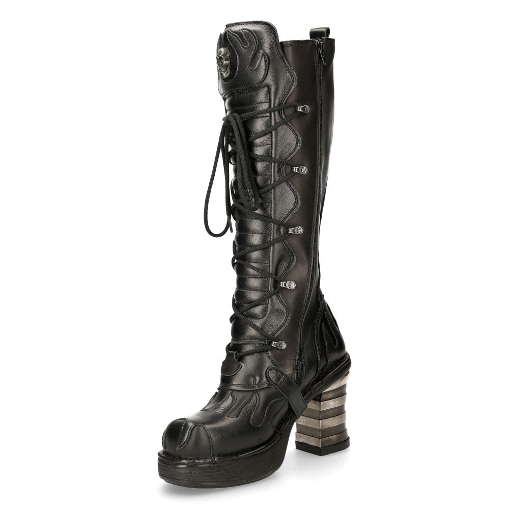 New Rock - Metallic Ankle Boot M-8272-C7