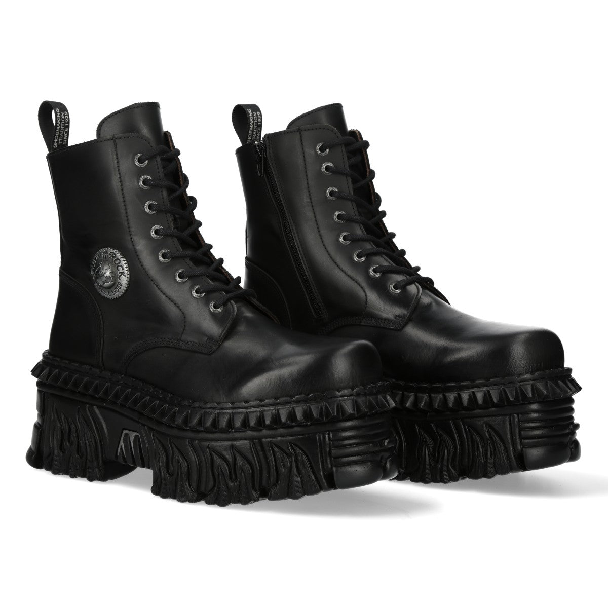 New Rock – Metallic Collection Leather Boot M-OVERZTANK001-C2 – New ...