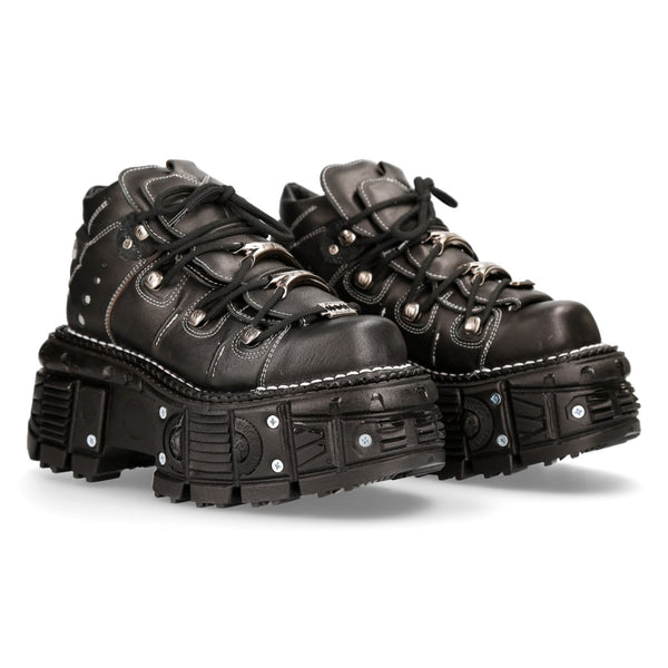 New Rock - Metallic Ankle Boot M-TANK106-C4 – New Rock Australia