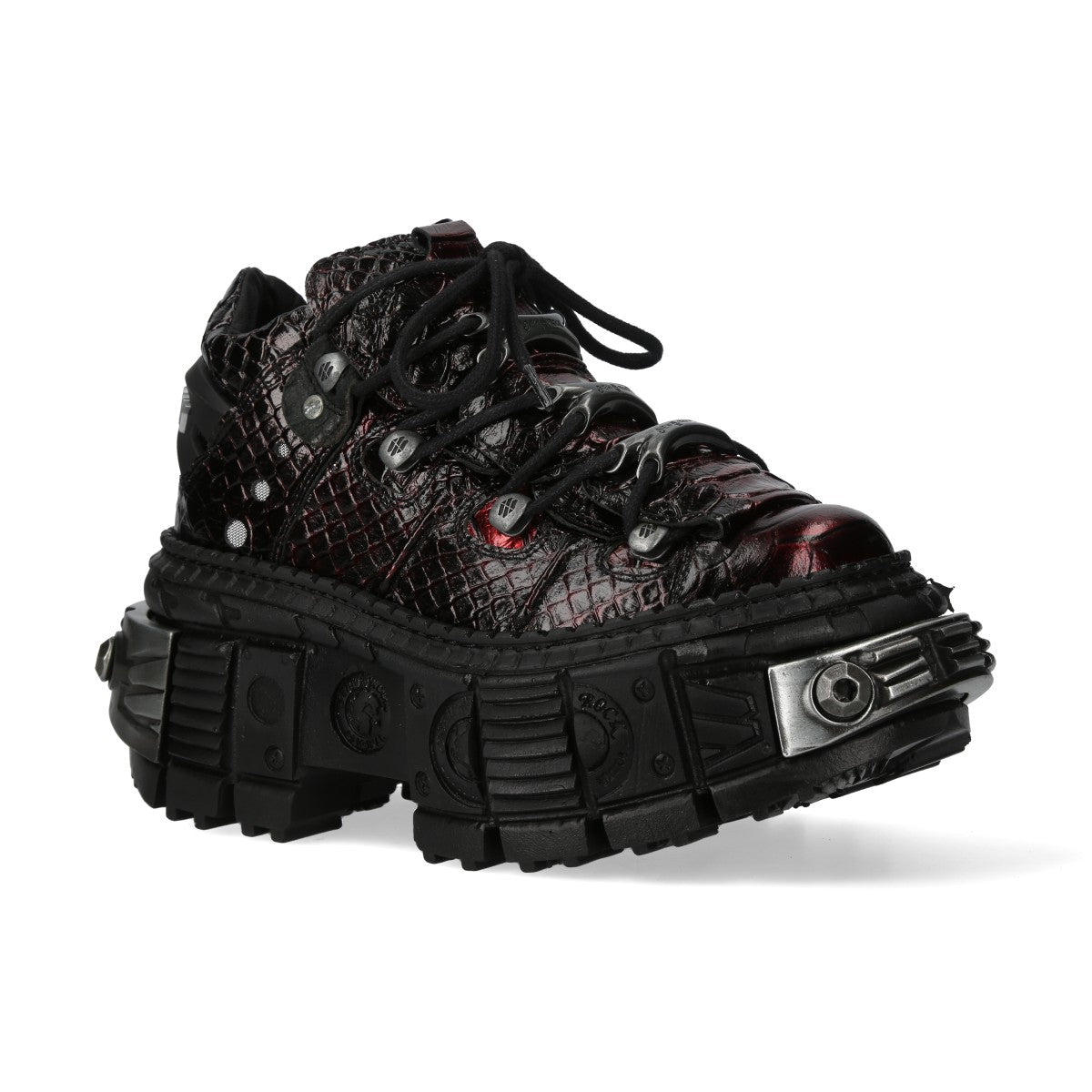New Rock - Metallic Ankle Boot M-WALL106-S18