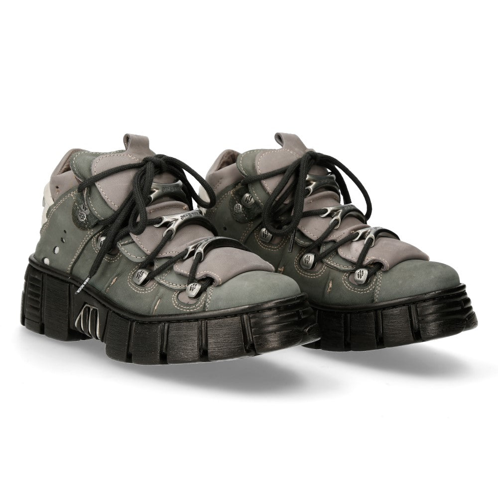New Rock - Metallic Ankle Boot M-WALL106-S2