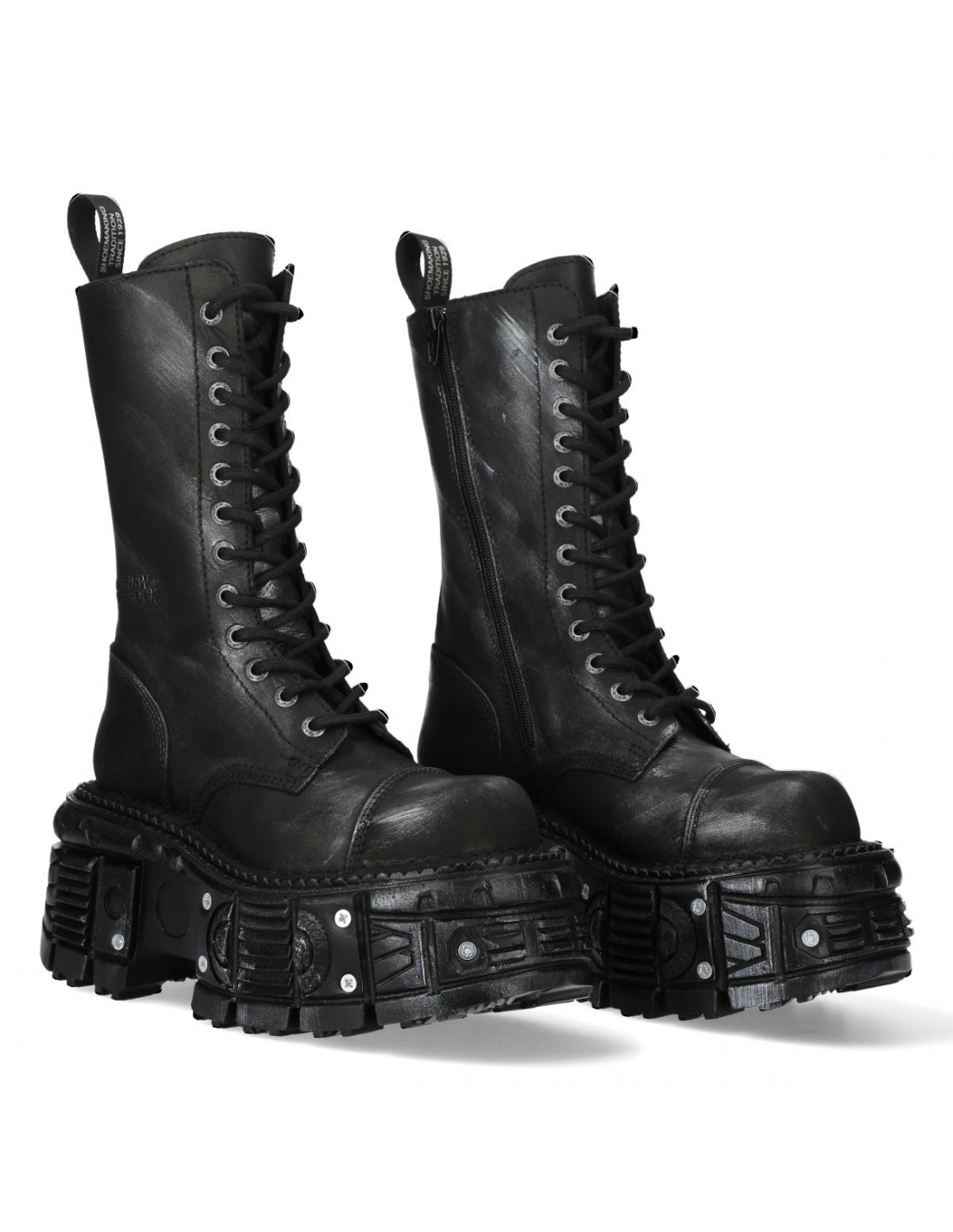 New Rock - Knee-High Combat Boot M-MILI211-C19 – New Rock Australia