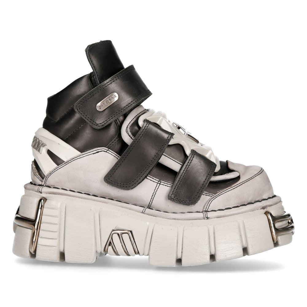 New Rock - Metallic Ankle Boot M-285-S30