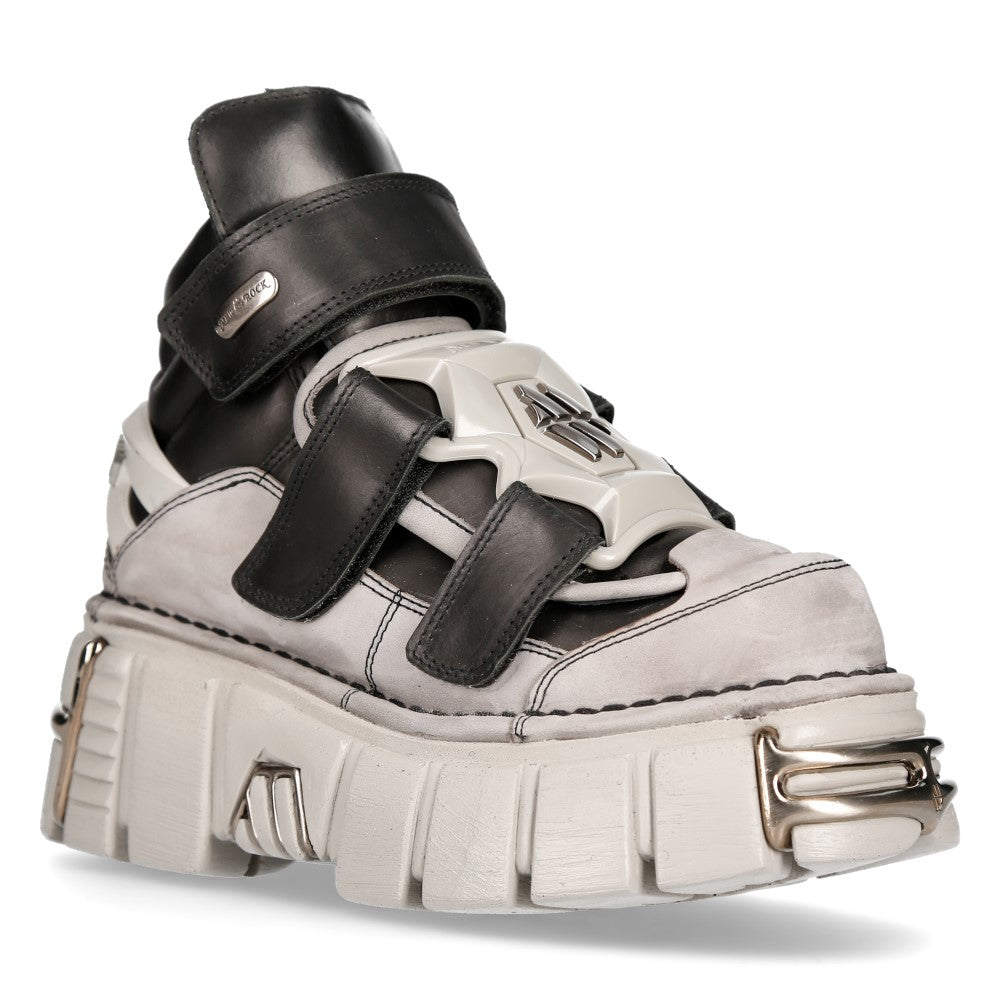 New Rock - Metallic Ankle Boot M-285-S30