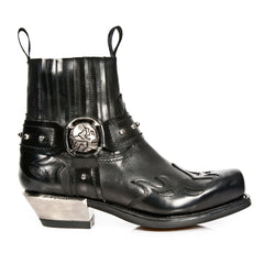 New Rock – West Collection Leather Ankle Boot 7966-S1