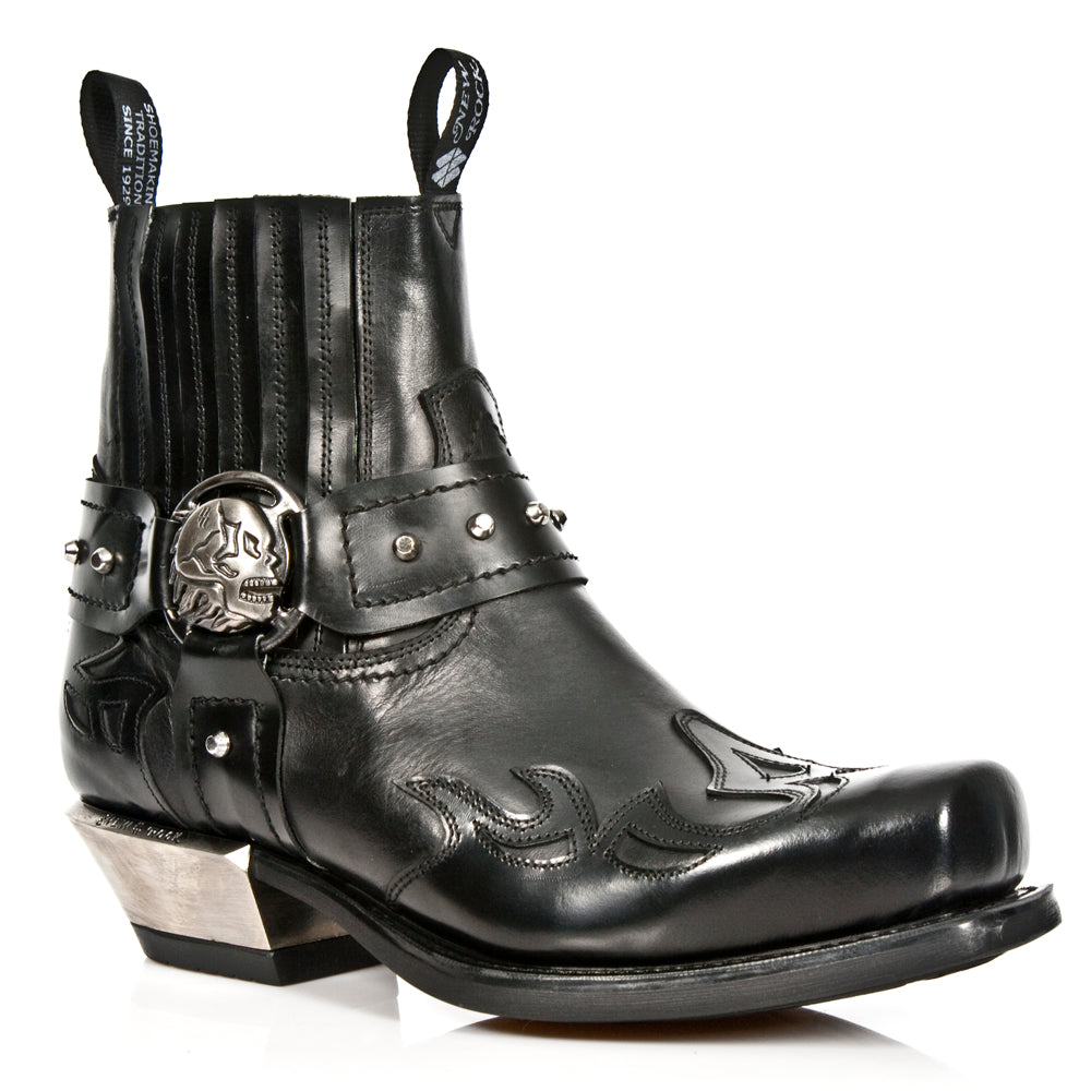 New Rock – West Collection Leather Ankle Boot 7966-S1