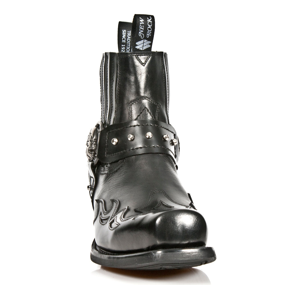 New Rock – West Collection Leather Ankle Boot 7966-S1