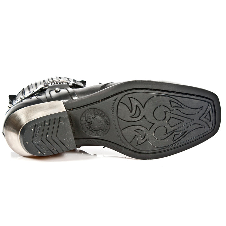 New Rock – West Collection Leather Ankle Boot 7966-S1