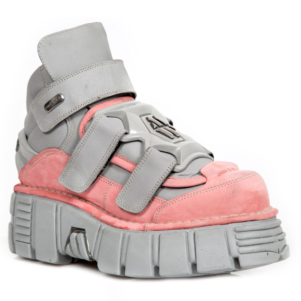 New Rock - Metallic Ankle Boot M-285-C26