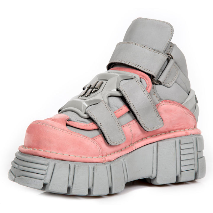 New Rock - Metallic Ankle Boot M-285-C26