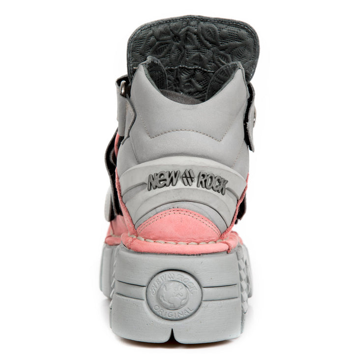 New Rock - Metallic Ankle Boot M-285-C26