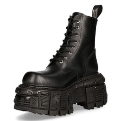 New Rock - Metallic Ankle Boot M.MILI084N-S5