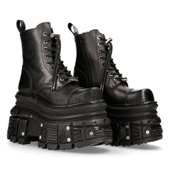 New Rock - Metallic Ankle Boot M.MILI083CCT-C4