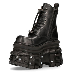 New Rock - Metallic Ankle Boot M.MILI083CCT-C4