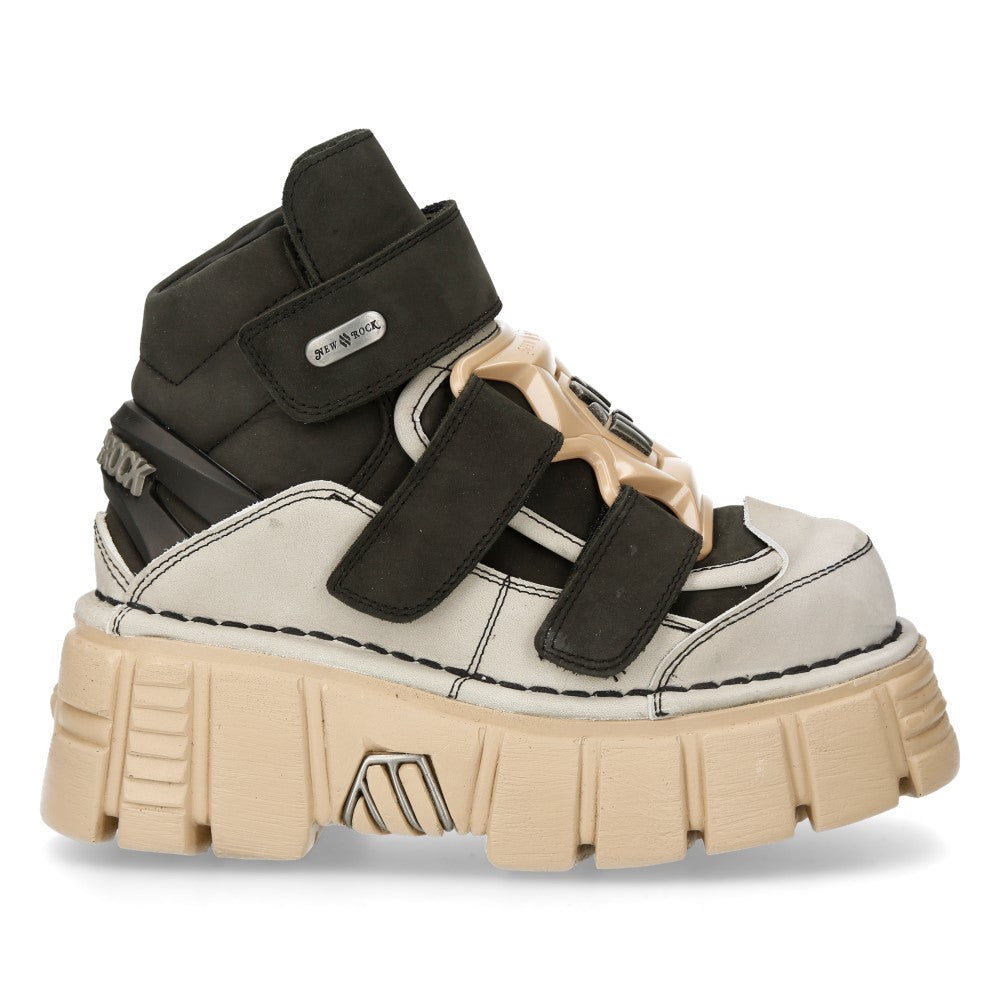 New Rock - Metallic Ankle Boot M-285-C22