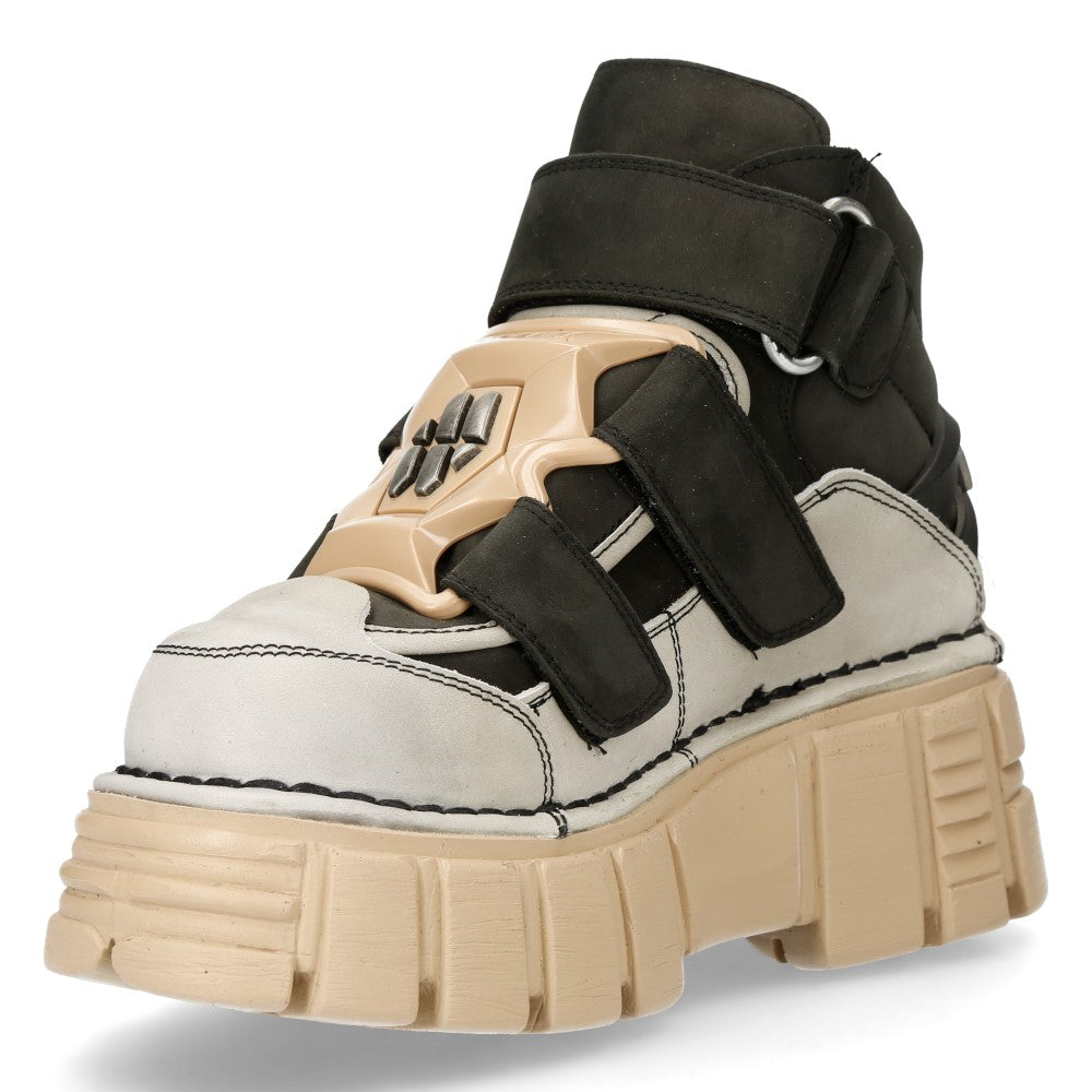 New Rock - Metallic Ankle Boot M-285-C22