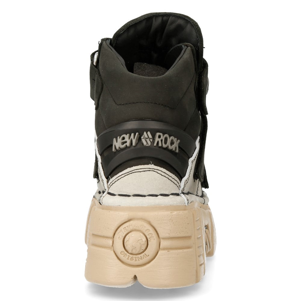 New Rock - Metallic Ankle Boot M-285-C22