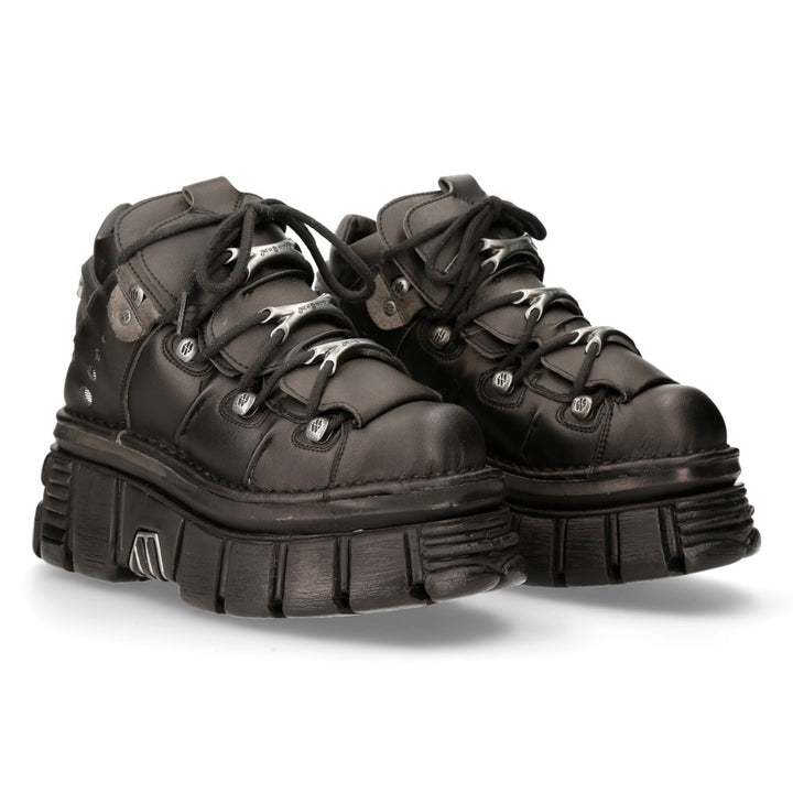 New Rock - Metallic Ankle Boot M-106-V55