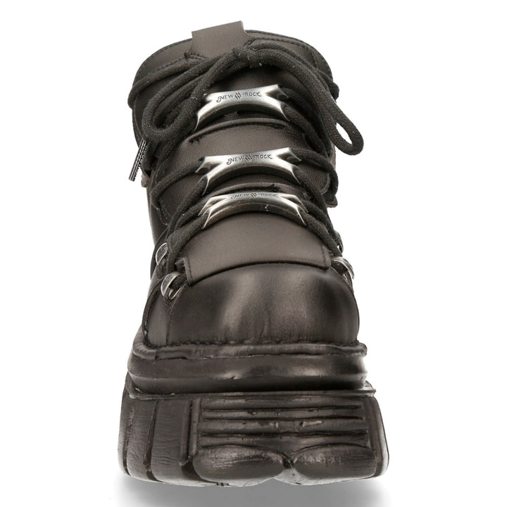 New Rock - Metallic Ankle Boot M-106-V55