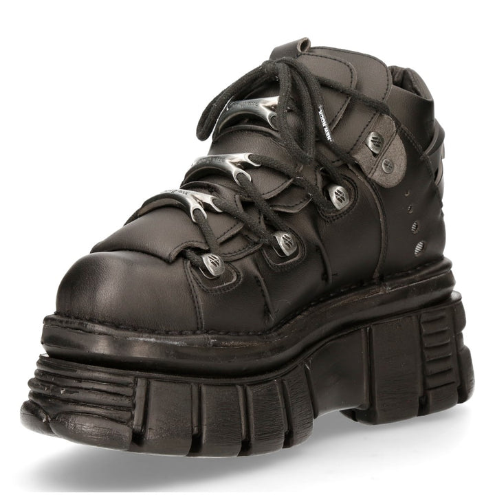 New Rock - Metallic Ankle Boot M-106-V55