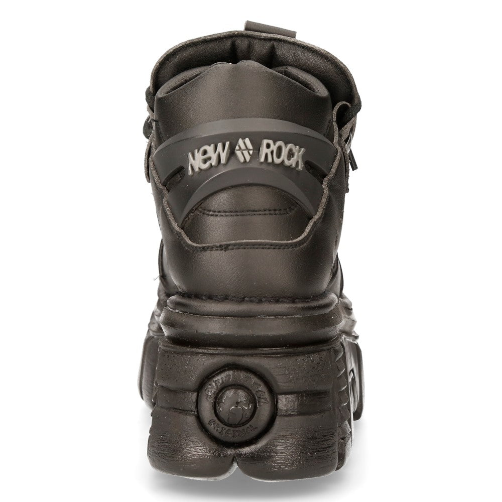 New Rock - Metallic Ankle Boot M-106-V55