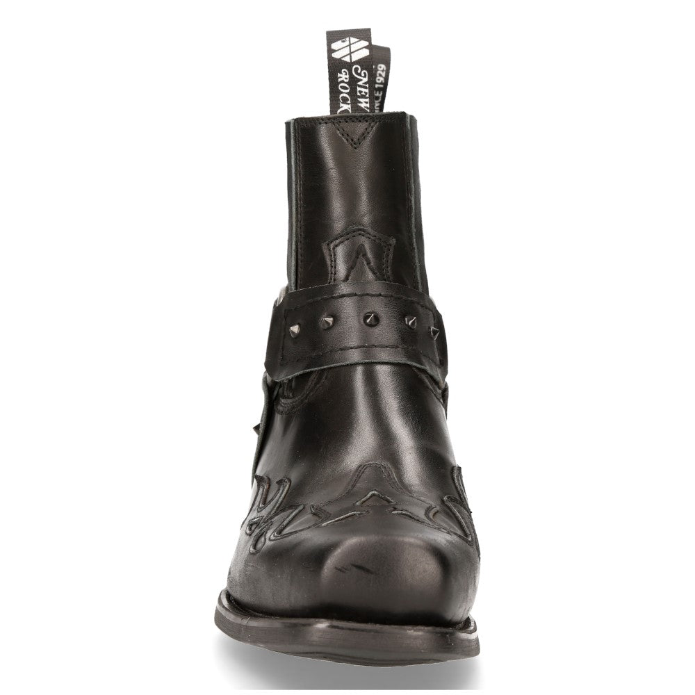 New Rock – West Collection Leather Ankle Boot 7966-C10